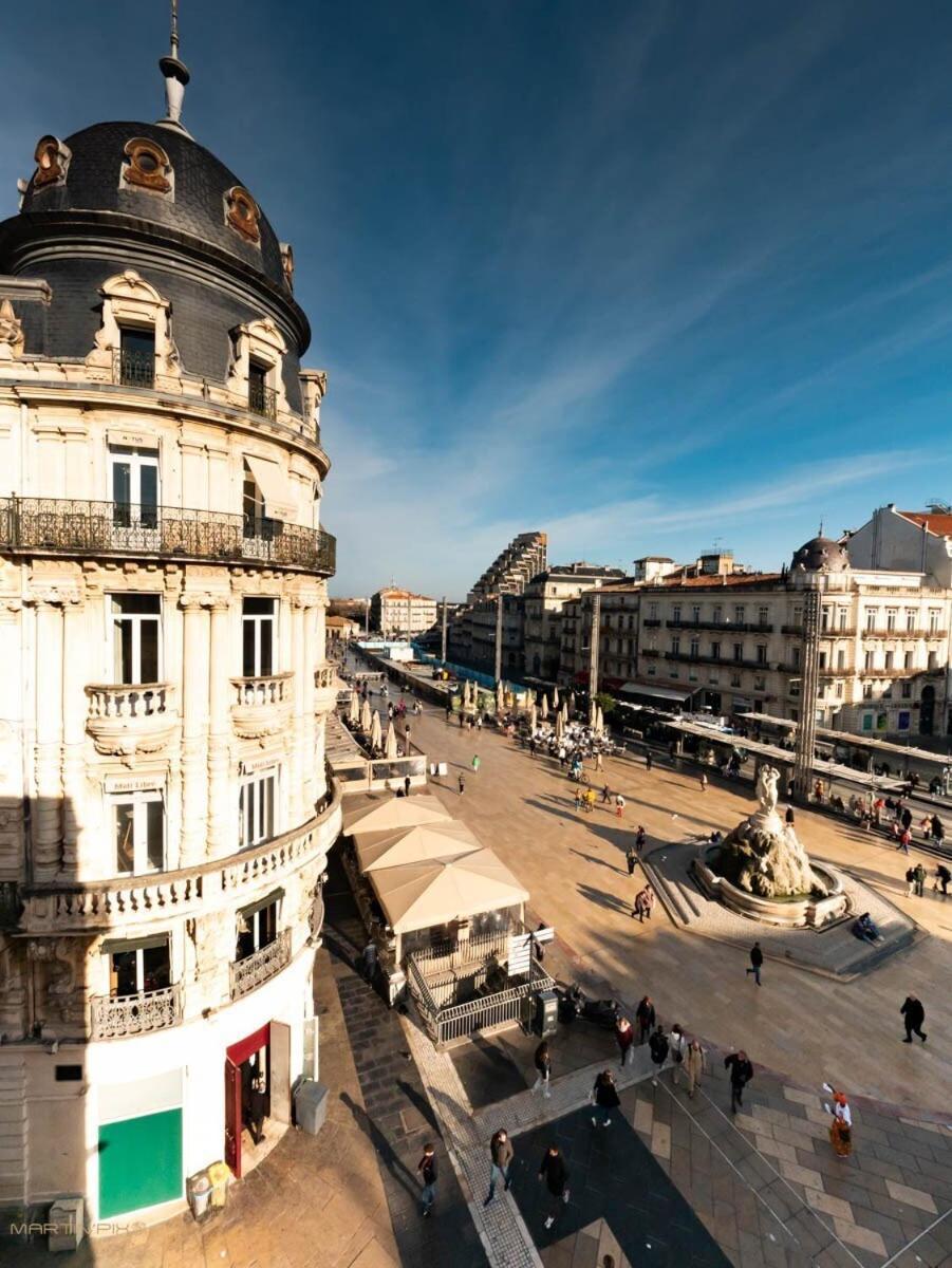 L'Atelier - Climatisation Et Vue Place De La Comedie Montpellier Exteriér fotografie