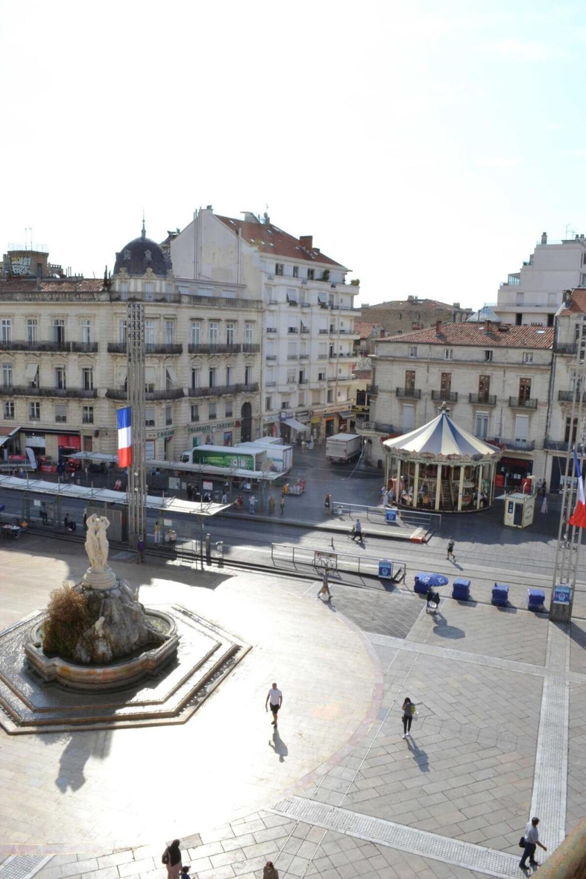 L'Atelier - Climatisation Et Vue Place De La Comedie Montpellier Exteriér fotografie